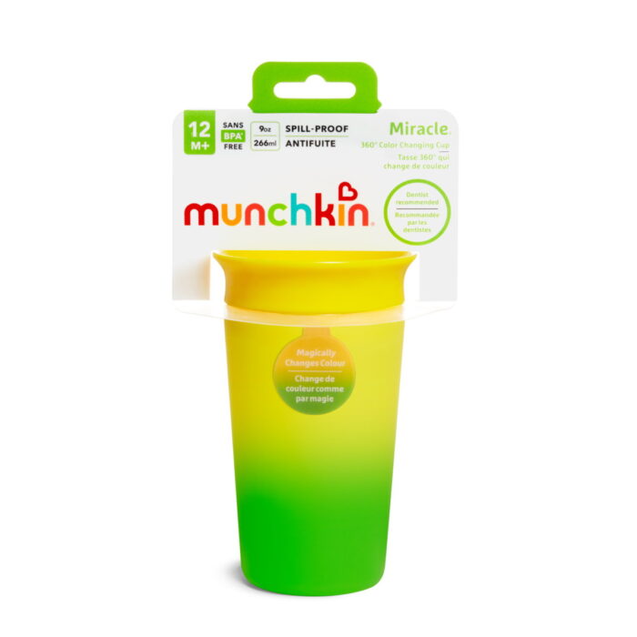 colour changing 4 Εκπαιδευτικό Κύπελλο που Αλλάζει Χρώμα Munchkin Colour Changing Miracle Cup 360 266 ml - Image 4