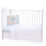 Σετ Σεντόνια Κούνιας Kikka Boo 3τμχ. 70x140cm Puppy on Balloon 41101030099