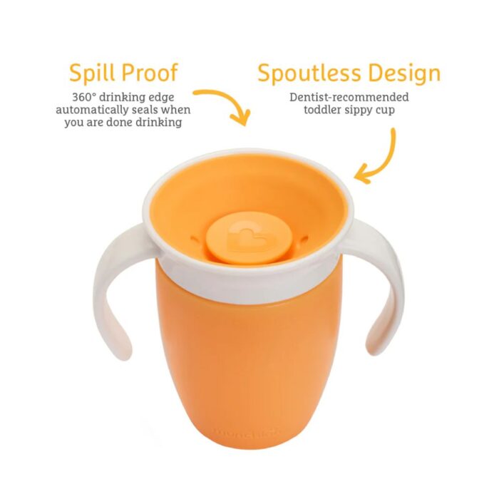 Εκπαιδευτικό Κύπελλο 360 Munchkin Miracle 360 Trainer Cup 207ml - Image 2