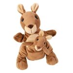 Γαντόκουκλα Μαμά και Μωρό Κανγκουρό