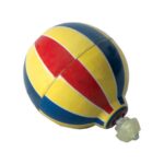 Ρετρό τσίγκινη αυτοκούρδιστη γυροσκοπική σβούρα αερόστατο μόνο για...