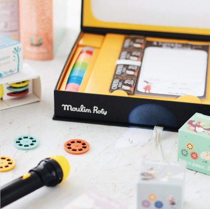 σετ ιστοριών φακού 3 Σετ Σινεμά 32 Ιστοριών Moulin Roty 711114 - Du soir - Image 3