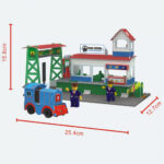 Σιδηροδρομικός Σταθμός DIY City - Image 3