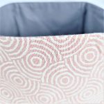 Χειροποίητο Καλαθάκι Οργάνωσης Καλλυντικών Ροζ - Image 2