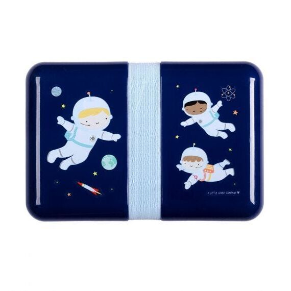 lunch-box-astronauts1 Δοχείο Φαγητού Lunch Box 850ml A Little Lovely Company - Astronauts - Image 1