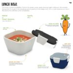 Φαγητοδοχείο Smash Bowl 650ml Ecolife Γκρι - Image 4