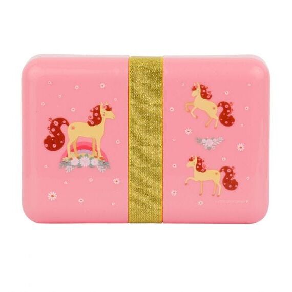 lunch-box-horse1 Δοχείο Φαγητού Lunch Box 850ml A Little Lovely Company - Horse - Image 1