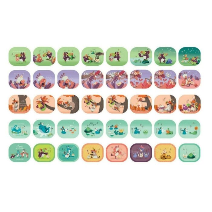 φακός ιστοριών με βιβλίο 668380-3 Σετ Σινεμά-Βιβλίο με Φακό Ιστοριών Dans la Jungle 668380 - Image 3