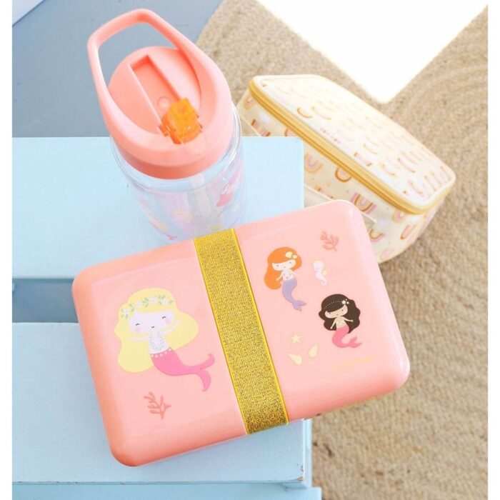 lunchbox mermaids3 Δοχείο Φαγητού Lunch Box 850ml A Little Lovely Company - Mermaids - Image 4