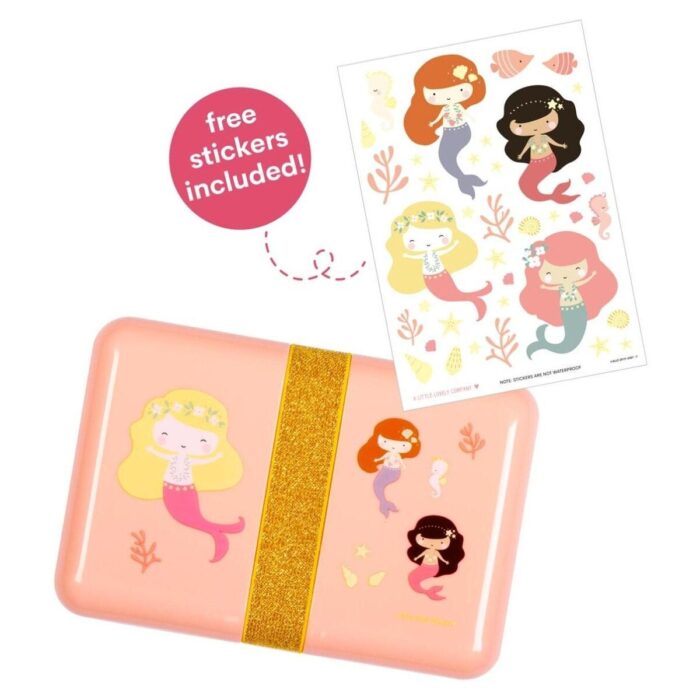 lunchbox mermaids4 Δοχείο Φαγητού Lunch Box 850ml A Little Lovely Company - Mermaids - Image 3