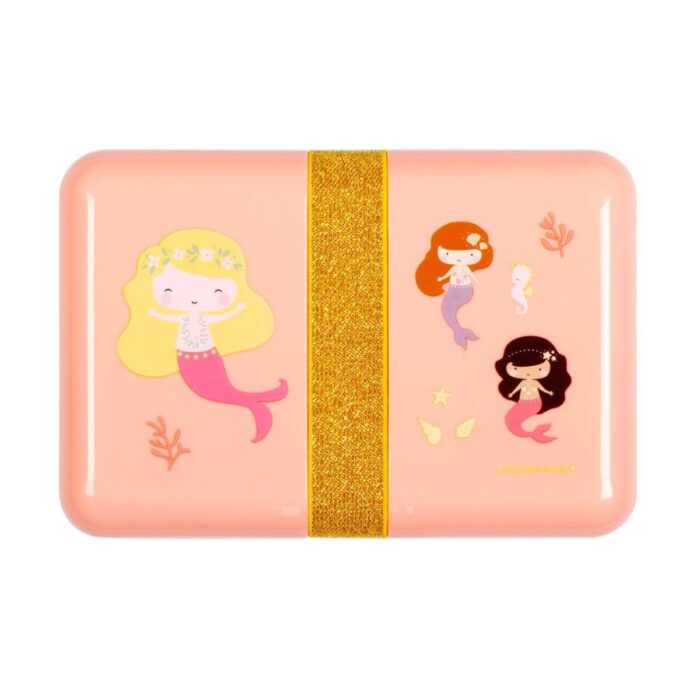 lunchbox mermaids6 Δοχείο Φαγητού Lunch Box 850ml A Little Lovely Company - Mermaids - Image 1