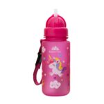 Παγούρι AlpinTec Kids 400ml Ροζ με Καλαμάκι - Unicorn