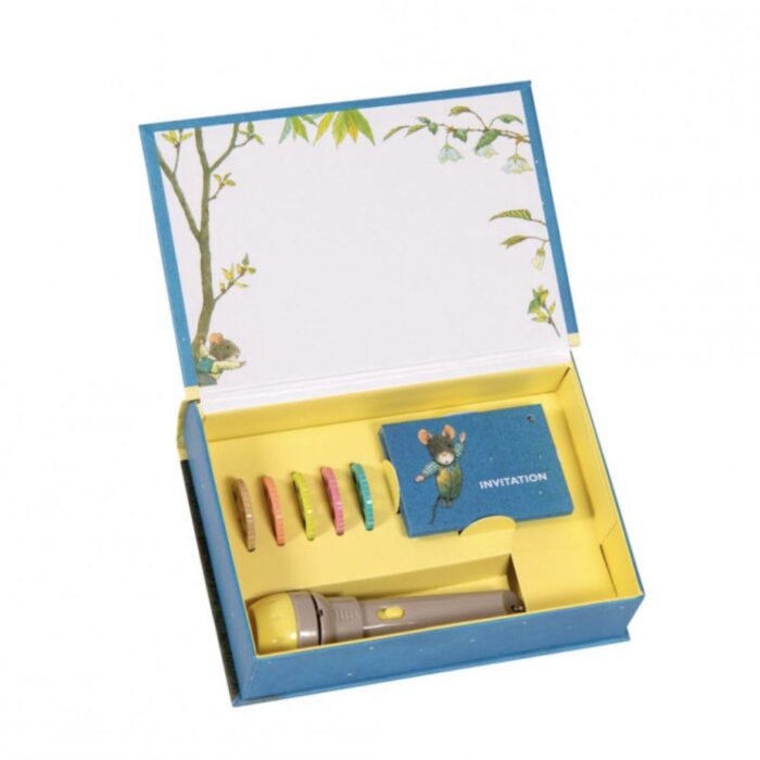 Σετ Σινεμά-Βιβλίο με Φακό Ιστοριών La famille Souris 894372-4 Σετ Σινεμά-Βιβλίο με Φακό Ιστοριών La famille Souris 894372 - Image 4