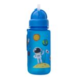 Παγούρι AlpinTec Kids 400ml Μπλε με Καλαμάκι - Space