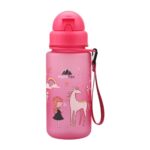Παγούρι AlpinTec Kids 400ml Ροζ με Καλαμάκι - Princess