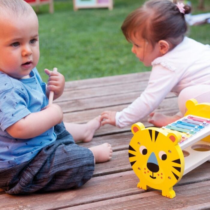 Ξυλόφωνο και Πάγκος Εργασίας Τίγρης Andreu Toys2 Ξυλόφωνο και Πάγκος Εργασίας Τίγρης Andreu Toys - Image 5