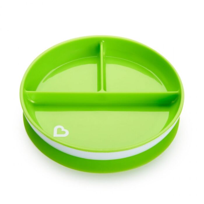 Πιάτο με Χωρίσματα και Βεντούζα Munchkin Suction Plate3 Πιάτο με Χωρίσματα και Βεντούζα Munchkin Stay Put Suction Plate - Image 3