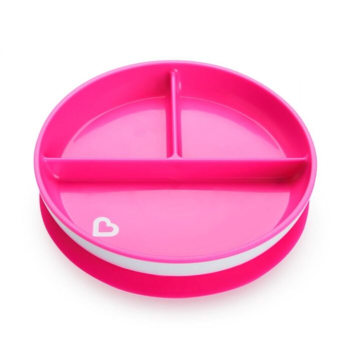 Πιάτο με Χωρίσματα και Βεντούζα Munchkin Suction Plate4 Πιάτο με Χωρίσματα και Βεντούζα Munchkin Stay Put Suction Plate - Image 4