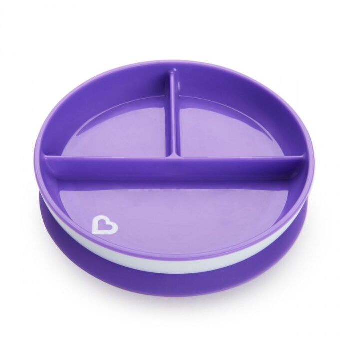 Πιάτο με Χωρίσματα και Βεντούζα Munchkin Suction Plate5 Πιάτο με Χωρίσματα και Βεντούζα Munchkin Stay Put Suction Plate - Image 5