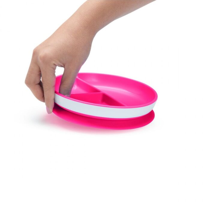 Πιάτο με Χωρίσματα και Βεντούζα Munchkin Suction Plate6 Πιάτο με Χωρίσματα και Βεντούζα Munchkin Stay Put Suction Plate - Image 7