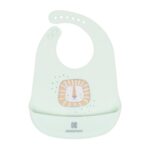 Σαλιάρα Σιλικόνης Kikka Boo - Savanna Mint