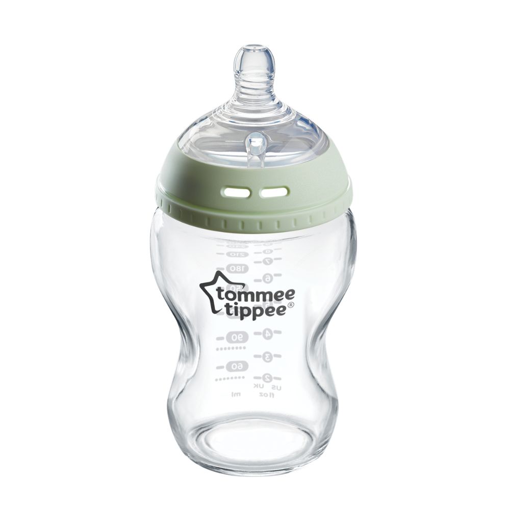 Γυάλινο Μπιμπερό 250ml Μικρής Ροής 0m+ Tommee Tippee-Natural Start Γυάλινο Μπιμπερό 250ml Μικρής Ροής 0m+ Tommee Tippee-Natural Start - Image 1