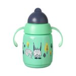Εκπαιδευτικό Παγουράκι με Καλαμάκι με Βαρίδι Tommee-Tippee Superstar Πράσινο 300ml 6m+ - Image 2