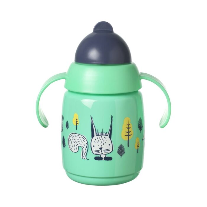 Εκπαιδευτικό Παγουράκι με Καλαμάκι με Βαρίδι Tommee-Tippee Superstar Πράσινο 300ml 6m+1 Εκπαιδευτικό Παγουράκι με Καλαμάκι με Βαρίδι Tommee-Tippee Superstar Πράσινο 300ml 6m+ - Image 2