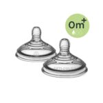Θηλές Σιλικόνης Μικρής Ροής 0m+ Tommee Tippee-Advanced Anti-Colic 2τμχ