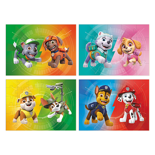 Παζλ 4 σε 1 Paw Patrol - Σκυλιά Διασώστες 1 Παζλ 4 σε 1 Paw Patrol - Σκυλιά Διασώστες - Image 2