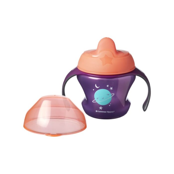 Εκπαιδευτικό Κύπελο με Στόμιο και Λαβές Tommee Tippee-First Trainer 150ml 4m+ μωβ 1 Εκπαιδευτικό Κύπελο με Στόμιο και Λαβές Tommee Tippee-First Trainer 150ml 4m+ - Image 5