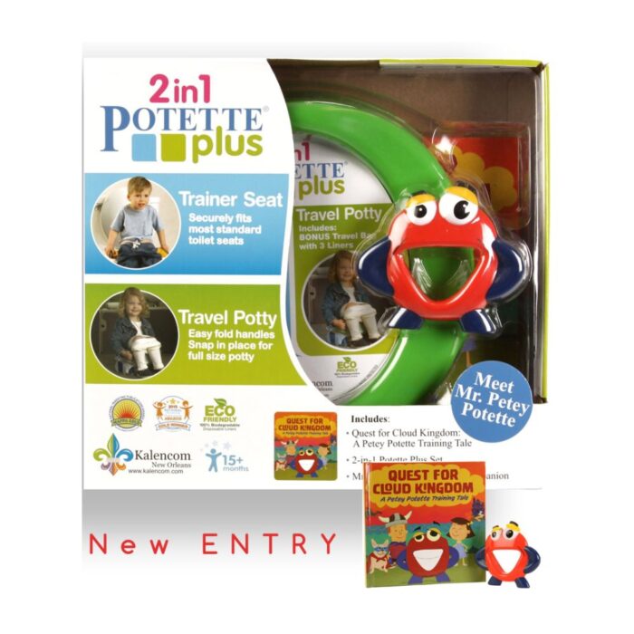 Φορητό Γιο Γιο Ταξιδίου και Εκπαιδευτικό Κάθισμα Τουαλέτας 2 σε 1 Potette Plus και ο Κύριος Πίτι Φορητό Γιο Γιο Ταξιδίου και Εκπαιδευτικό Κάθισμα Τουαλέτας 2 σε 1 Potette Plus και ο Κύριος Πίτι - Image 1