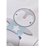 Βρεφική Αλλαξιέρα Αδιάβροχη-Σελτεδάκι Bi Baby Cute Penguin 50x75cm - Image 5
