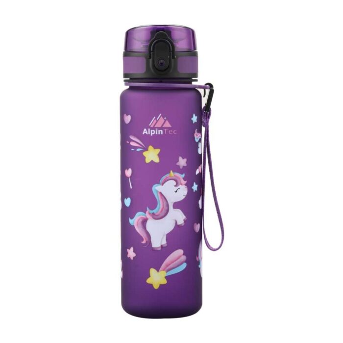 Παγούρι AlpinTec Kids 500ml Μωβ - Unicorn Παγούρι AlpinTec Kids 500ml Μωβ - Unicorn - Image 1