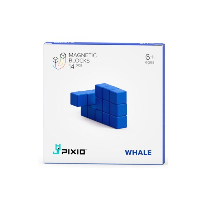 Μαγνητικά Τουβλάκια Pixio Blue Whale Μαγνητικά Τουβλάκια Pixio Blue Whale - Image 1
