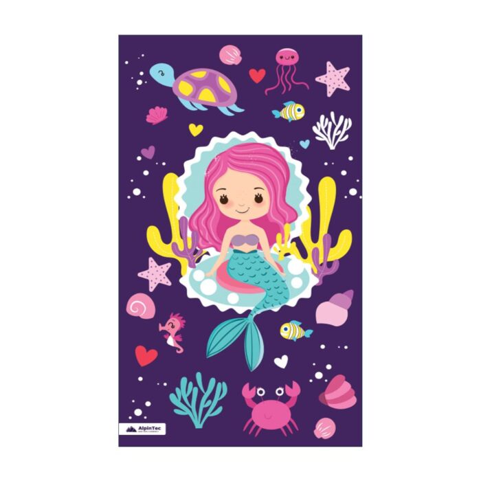 Πετσέτα AlpinTec Microfiber Dryfast 70x120cm - Mermaid Πετσέτα AlpinTec Microfiber Dryfast 70x120cm - Mermaid - Image 1