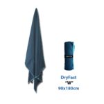 Πετσέτα AlpinTec Microfiber Dryfast 90x180cm - Navy Blue