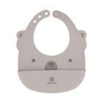 Σαλιάρα Σιλικόνης Kikka Boo - Silicon Bib Beige