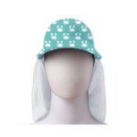 Αντηλιακό Καπέλο με Προστασία Αυχένα UPF50+ Slipstop One Size - Crabs - Image 2