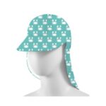 Αντηλιακό Καπέλο με Προστασία Αυχένα UPF50+ Slipstop One Size - Crabs