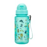 Παγούρι AlpinTec Kids 400ml Θαλασσί με Καλαμάκι - Forest Friends