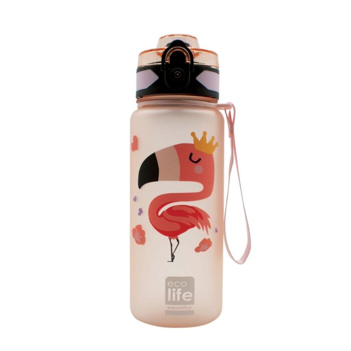 Παγούρι Ecolife Tritan 500ml - Flamingo Παγούρι Ecolife Tritan 500ml - Flamingo - Image 1