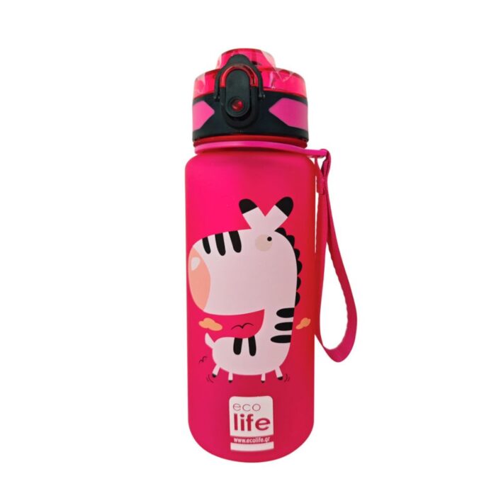 Παγούρι Ecolife Tritan 500ml - Zebra Παγούρι Ecolife Tritan 500ml - Zebra - Image 1