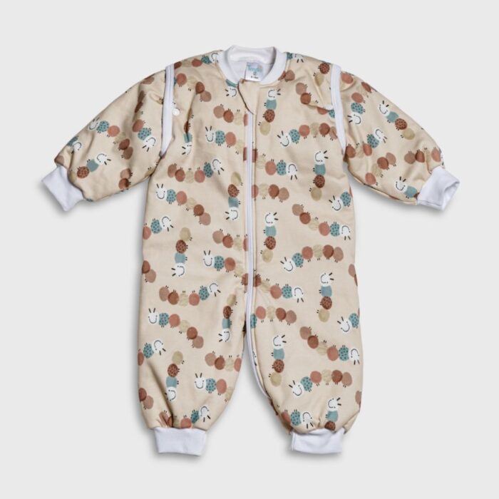 Υπνόσακος με Αποσπώμενα Μανίκια Tender Classic 2.5 Tog Caterpillar – Μπεζ Υπνόσακος με Αποσπώμενα Μανίκια Tender Classic 2.5 Tog Caterpillar - Μπεζ - Image 1