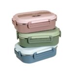 Φαγητοδοχείο με Χώρισμα 3 Θέσεων 1000ml Ecolife – Πράσινο - Image 4