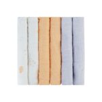 Λαβέτες-Πανάκια Ώμου Μουσελίνας 30x30cm Kikka Boo Seally Me 6τμχ