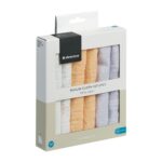 Λαβέτες-Πανάκια Ώμου Μουσελίνας 30x30cm Kikka Boo Seally Me 6τμχ - Image 2