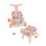 Στράτα - Τραπεζάκι Δραστηριοτήτων Kikka Boo Play & Grow 3in1 Pink