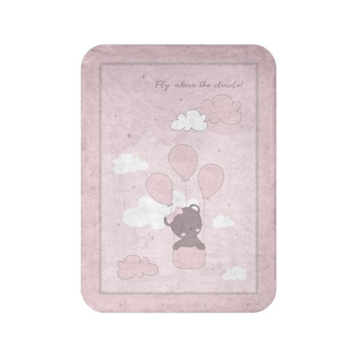 Κουβέρτα Αγκαλιάς Πολυτελείας 80x110 Kikka Boo-Dream Big Pink Κουβέρτα Αγκαλιάς Πολυτελείας 80x110 Kikka Boo-Dream Big Pink - Image 1