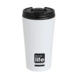 Ποτήρι Θερμός Ecolife - White (Matte) Coffee Thermos 370ml